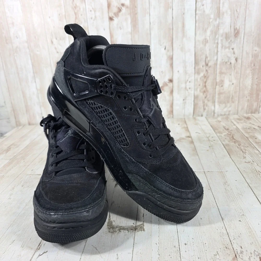 Jordan Spizike Low Black Cat Triple Black FQ1759-001 Mens 9.5‎ Sneaker